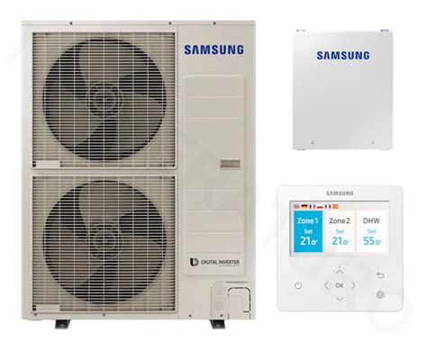 Samsung W Rmepumpe Kw Monoblock Temperaturo