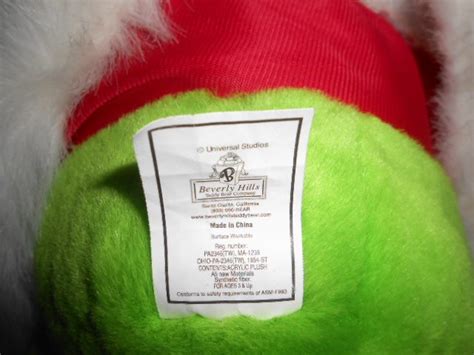 Ebluejay Dr Seuss How The Grinch Stole Christmas Stuffed Animal Plush