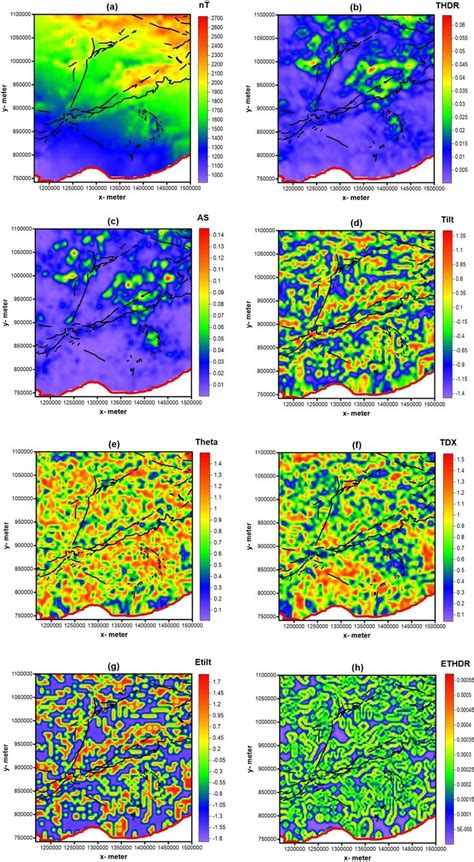 Magnetic Anomaly And The Results Of Boundary Analysis A Magnetic