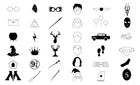 Harry Potter Icons :: Behance