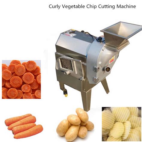 Yd 3b Curly Potato Carrot Chip Cutting Machine Capacity 300 500 Kg Hr