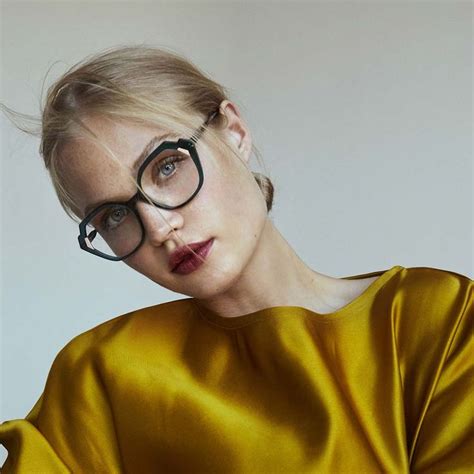 Eyeglass Styles Banton Frameworks Blonde Haare Brille Blond