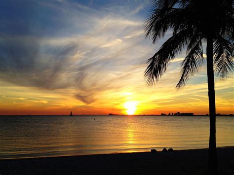 Key Biscayne Perfect Sunset Ines Hegedus Garcia Flickr