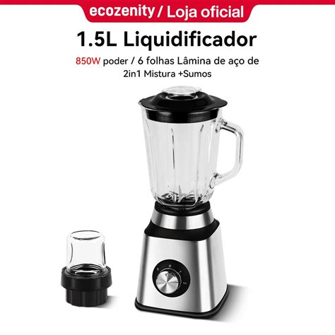 Liquidificador Copo De Vidro 220v - Liquidificador copo de vidro 1,5L Capacidade 110/220v volt Material de ...