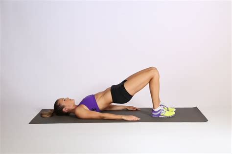 Glute Bridge Hold Trainers Favorite Isometric Exercises To Build Strength Popsugar Fitness