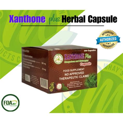 Xanthone Plus Herbal Capsule Stab Capsule Only Shopee Philippines