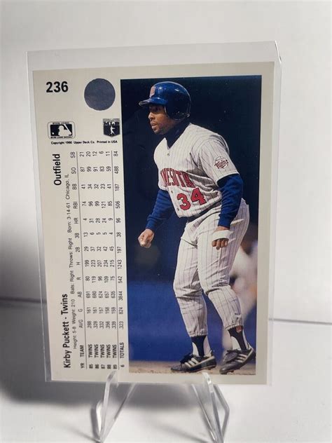 Upper Deck Kirby Puckett Ebay