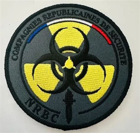 Ecusson Police Crs Nrbc Obsol Te Patch De Collection Eur