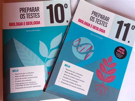 Livro Preparar Os Testes Biologia E Geologia 10 E 11 Ano Arca E Ponte