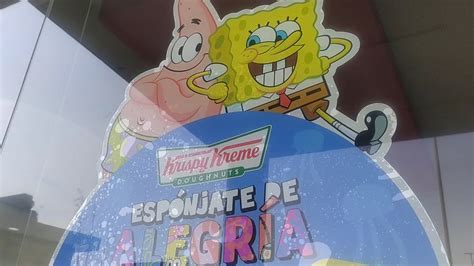 Bob Esponja En Krispy Kreme Donas Edici N Spongebob Marzo Abril Mayo