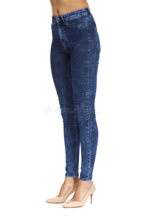 Female Body Part Denim Jeans Back View Stock Image Image Of Buttocks