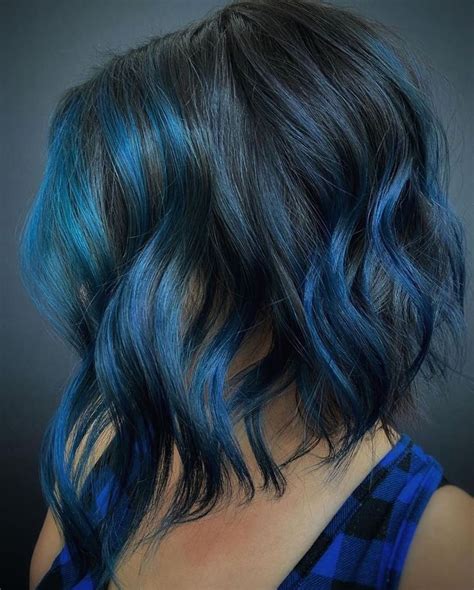 Beautifinder On Instagram Beautiful Blue Balayage Created By