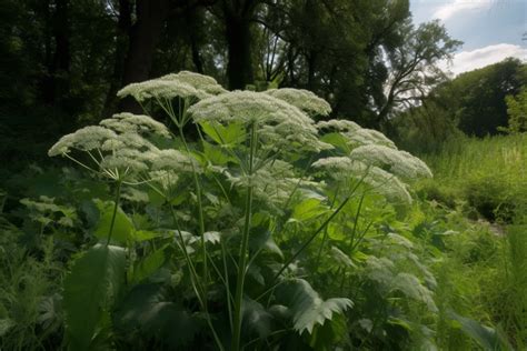 Giant Hogweed Heracleum Mantegazzianum Glenlivet Wildlife