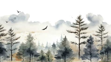 Watercolor Landscape Background Stock Photos, Images and Backgrounds ...