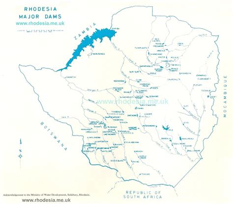 Rhodesian Maps Archive of Rhodesia