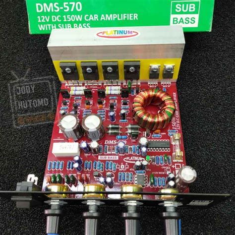 Jual Kit Power Amplifier Speaker Aktif V Subwoofer Mobil Dms