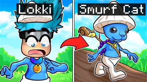 DIVENTO Da LOKKI A SMURF CAT Su ROBLOX ITA YouTube