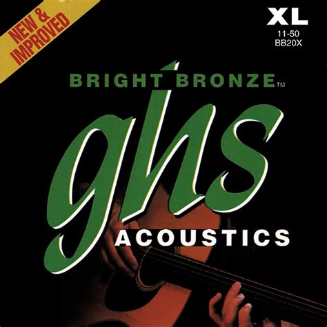 Ghs Bb20x 80 20 Bronze Extra Light Acoustic Guitar Strings Guitar Center