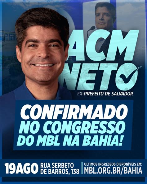 Sandro Filho On Twitter Confirmado No Congresso Do Mbl Na Bahia O Ex