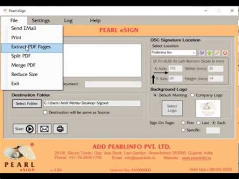 Pearl Esign For Windows Pdf Signer Software Youtube