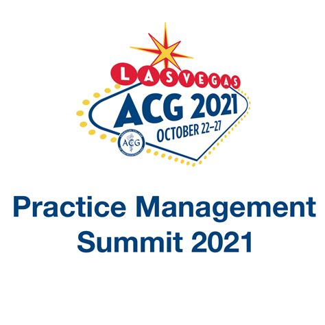ACG Practice Management Course Summit 2021 – MeduStudy