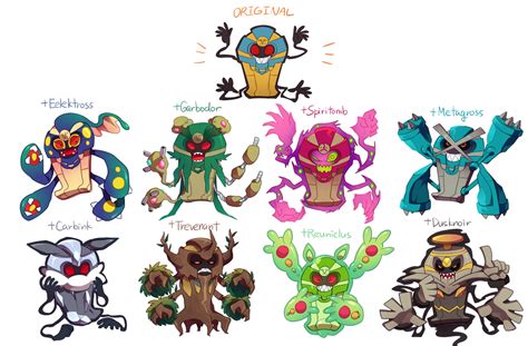 Cofagrigus Variations by rino563 on DeviantArt