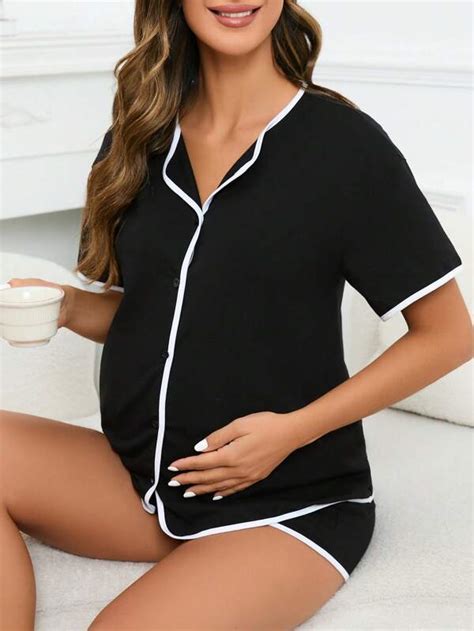 Maternity Sleepwear Fashion Maternity Sleepwear Shein Usa