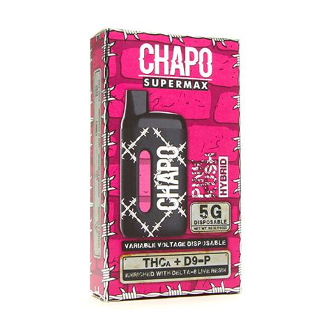 Chapo Supermax 5g Thca D9 P Live Resin Disposable 1 Ct Highfi