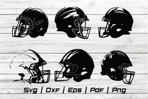 American Football Helmet Svg File Graphic By Jennadesignsstore