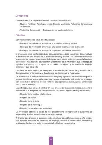 Manual Para Evaluaci N De La Comunicaci N Y Del Lenguaje Ecol By