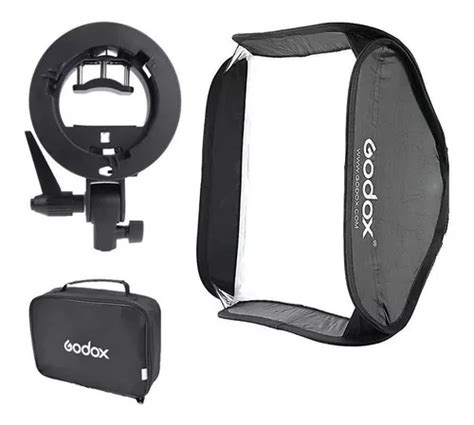 Softbox Godox X Suporte Bracket Flash Speedlite Dedigado Frete Gr Tis