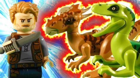 Lego Jurassic World Fallen Kingdom Dino Rampage Stop Motion Youtube