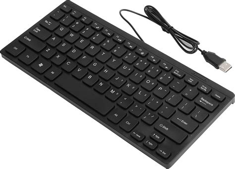 Dilwe Mini Teclado Usb Con Cable K Teclado Port Til Impermeable