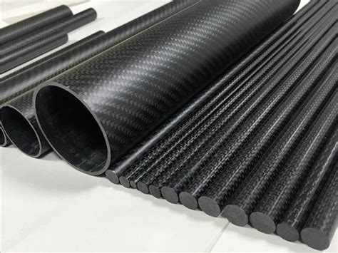 Carbon Fiber Pipe Tube Pull Winding Winding Half Glossy China Carbon