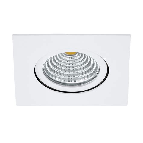 Spot Encastré Saliceto Ang Pivotant 4 000 K Blanc Luminaire Fr