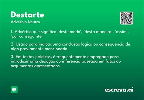 Destarte O Que Significa - Destarte - Significado e Sinônimo - escreva.ai
