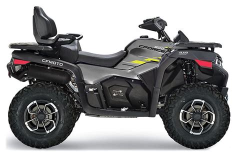 New 2024 CFMOTO CForce 600 Touring ATVs In Walton NY Velocity Grey