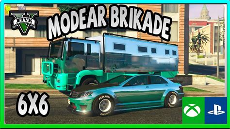 MODEAR BRICKADE 6x6 MERGE BRICKADE F1 BENNYS GTA V ONLINE PS