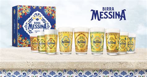 Birra Messina 2 Bicchieri Limited Edition Come Premio Certo Vinci 1