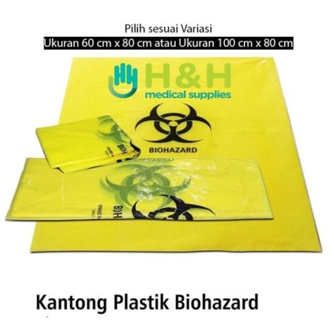 Jual Plastik Sampah Biohazard Kantong Sampah Biohazard Plastik Limbah