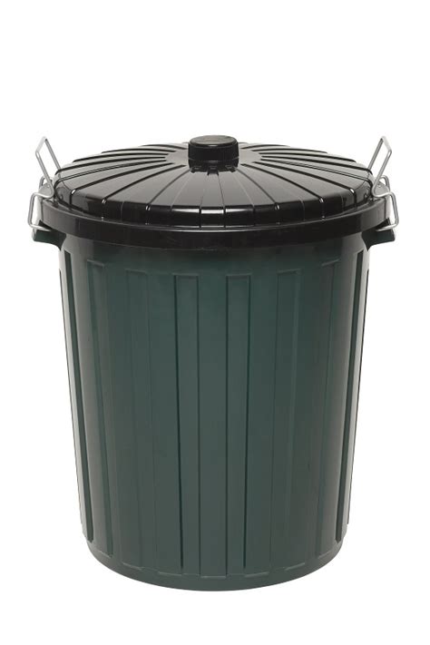 Edco 55l Plastic Garbage Bin With Lid