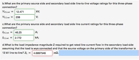 Solved An Ideal Three Phase Transformer Bank Is Constructed