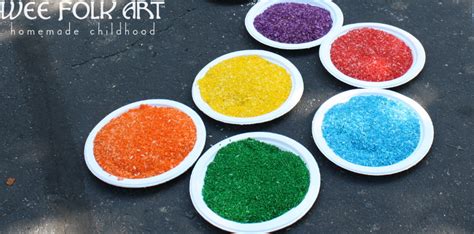 How to Color Rice with Food Coloring – Wee Folk Art