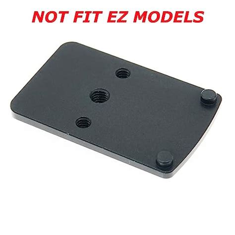 Dpp Titanium Red Dot Mount Plate Adapter Compatible With Smith And Wesson Mandp Trijiconrmr Sro