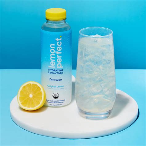 Lemon Perfect Original Lemon Hydrating Flavored Lemon Water Zero