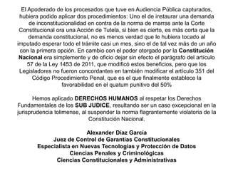 Aplicaci N De La Excepci N De Inconstitucionalidad En Colombia Ppt