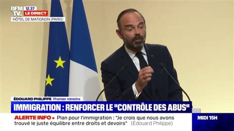 Édouard Philippe sur l immigration Tous les membres du gouvernement