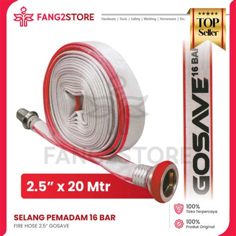 Jual Selang Pemadam Kebakaran 2 5 Inch X 20 Mtr Fire Hose 16 Bar