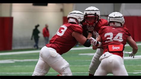 Sights And Sounds From Nebraska Practice No 3 YouTube