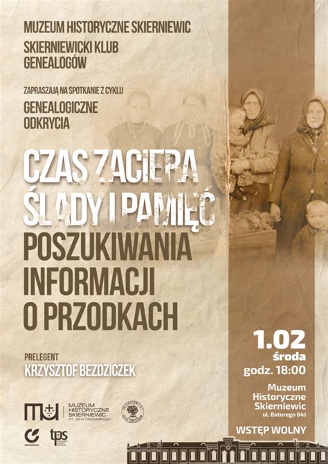 Spotkanie Skierniewickiego Klubu Genealogów prezentacja genealogiczna